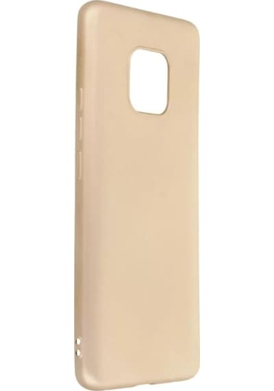 Newface Huawei Mate 20 Pro Kılıf First Silikon - Gold Resimdeki