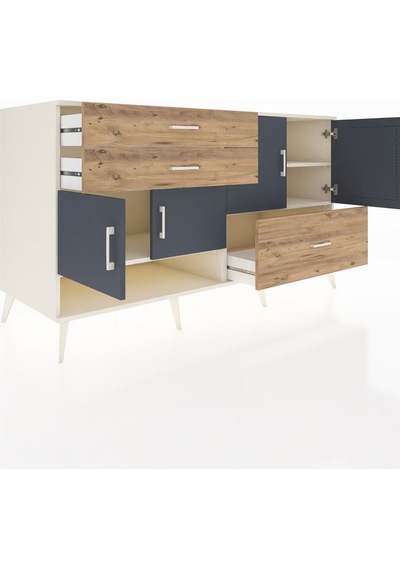 Kronos Konsol 3 Raflı 3 Çekmeceli 4 Kapaklı 176x59x99 Aytaşı-antr Aytaşı-antrasit/çam Kronos Konsol 3 Raflı 3 Çekmeceli 4 Kapaklı 176x59x99 Aytaşı-antr Aytaşı-antrasit/çam