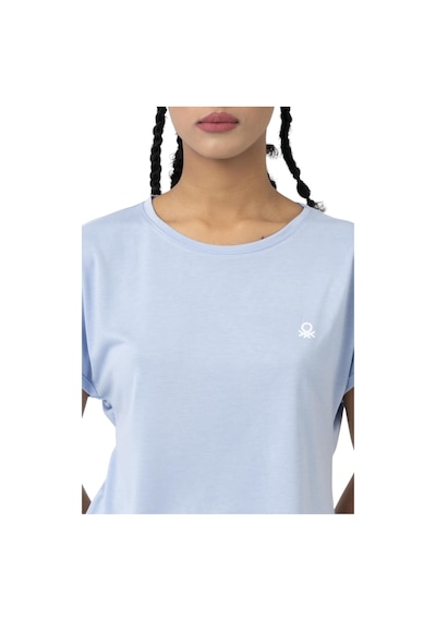 United Colors Of Benetton Kadın Tshirt Ben.w21016 Mavi