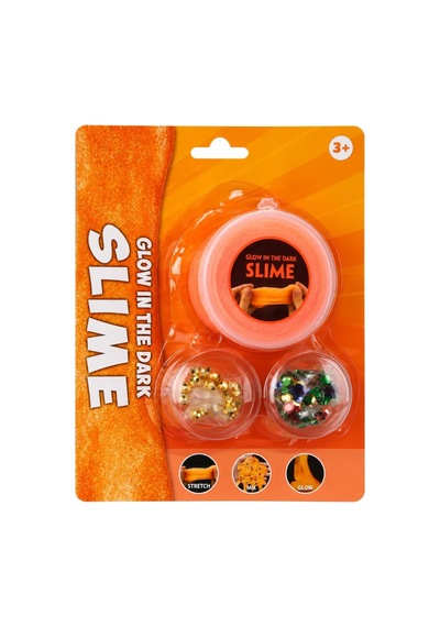 Ers Karanlıkta Parlayan Turuncu Slime