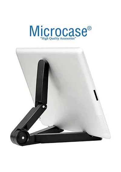 Microcase Samsung Active 4 Pro / Active 5 Pro 10.1'' İle Uyumlu Tablet İçin Türkçe Bluetooth Klavye+mouse+tablet Standı-siyah Al8126 Diğer