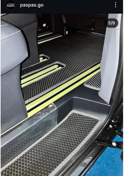 Ford Tourneo Costum Uzun Şase Ön+arka+bagaj 2024-2026 Uyumlu Yeni Nesil Araca Özel Eva Paspas