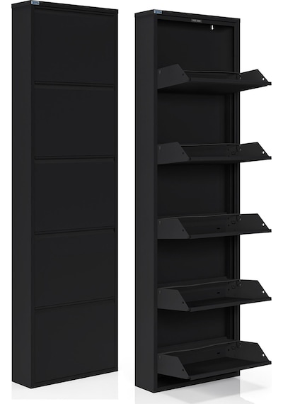 Ceha 5'li Metal Ayakkabılık - Siyah K.AYK-5 /AB9005