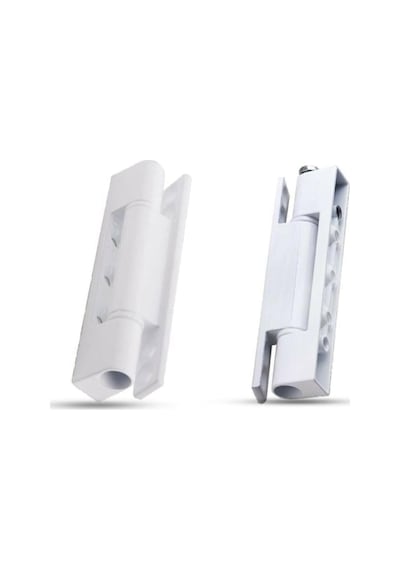 Beyaz Pvc Metal Pimapen Kapı Menteşesi 75 Mm Genel