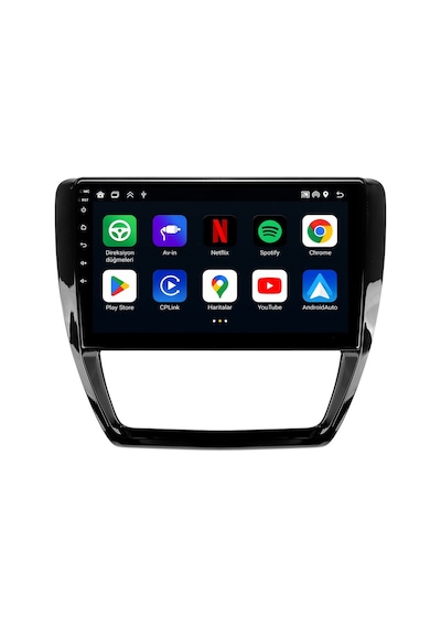 Volkswagen Jetta 2011-2017 Android Multimedya Carplay Android Auto Navigasyon 10gb Ram 256gb Pro 10"