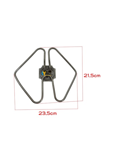 Çay Makinesi Ve Semaver Kelebek Rezistans 2200w 23,5cm