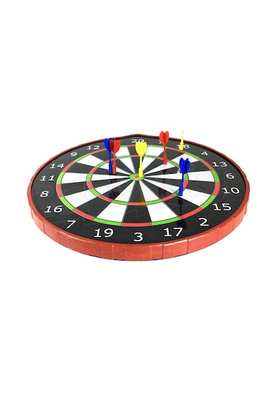 Kutulu Manyetik Eğitici Aile Dart Oyunu 33X33 Cm 3 Adet Ok Dahil