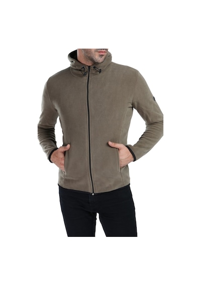 Ghassy Co. Erkek Kapşonlu Polar Ceket (152387624)