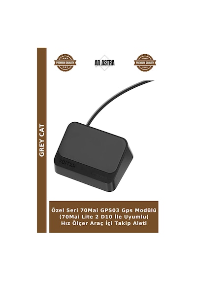 Özel Seri 70mai Gps03 Gps Modülü 70mai Lite 2 D10 İle Uyumlu Hız Ölçer Araç İçi Takip Aleti