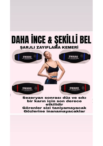 Şarjlı Titreşimli Masaj Kemeri