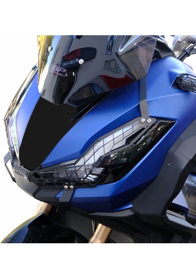 GP Kompozit  Honda ADV 350 2023-2025 Uyumlu Far Koruma Siyah