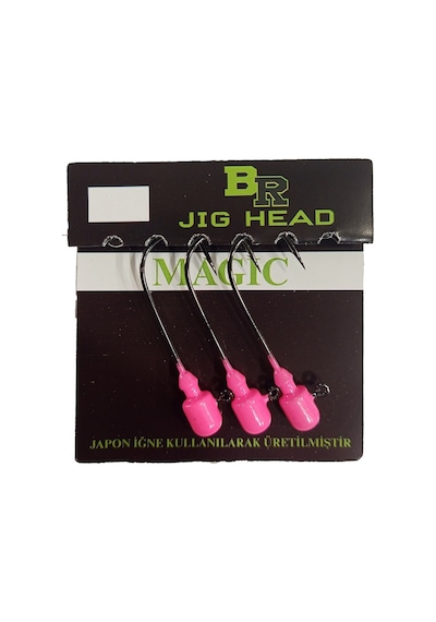 Bera Magic Glowlu Karides Gözlü Jig Head