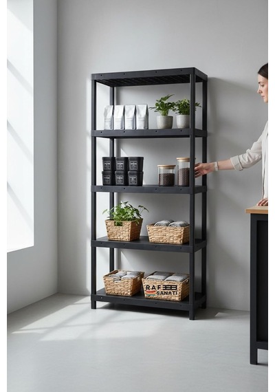 5 Katlı Plastik Depo Rafı 43x93 210cm Kiler, Arşiv, Balkon Ve Soğuk Hava Deposu Çok Amaçlı Raf 5 Katlı Plastik Depo Rafı 43x93 210cm Kiler, Arşiv, Balkon Ve Soğuk Hava Deposu Çok Amaçlı Raf