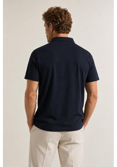 Alexandergardi Erkek Comfort Fit Polo T-shirt Lacivert