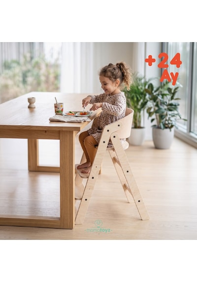 Mamatoyz My Chair OnlyChair NATURAL Mama Sandalyesi Sadece Sandalye Natural