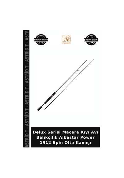 Delux Serisi Macera Kıyı Avı Balıkçılık Albastar Power 1912 Spin Olta Kamışı 220cm
