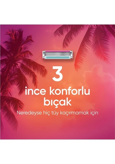 Gillette Venus Gillette Simply 3 Tıraş Makinesi + 3 Yedek Tıraş