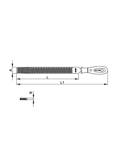 Ceta Form J68-110H Yarım Yuvarlak Törpü - Kalın 250 Mm