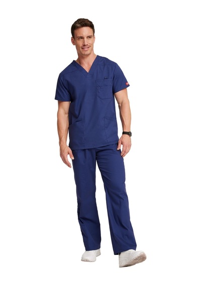 Dickies Signature Medikal Giyim Doktor Scrubs Cerrahi Takım Likralı Hastane Üniforması 001