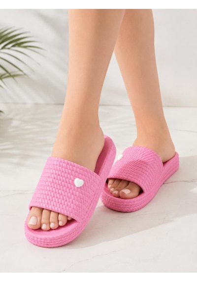 Golden Takış Terlik Pembe