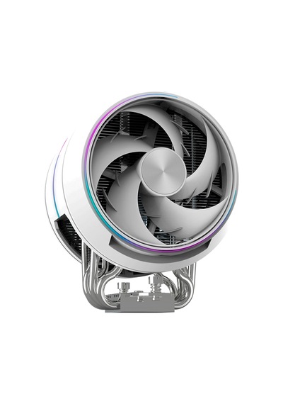 Zalman Zet5 Beyaz 44,5 Cfm 600-2000rpm Tdp 220w Pwm Fan Am5/lga1851 Hava Soğutmalı Cpu Fan