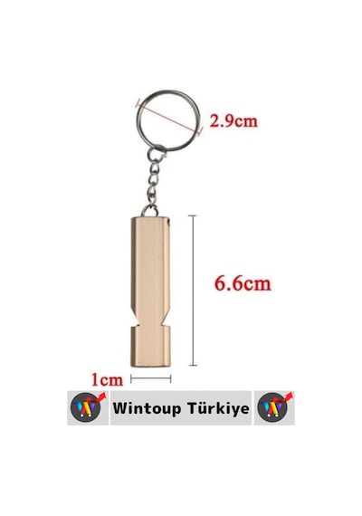 Kompakt Spor Köpek Eğitim Outdoor Kamp Deprem Acil Durum Yardım Yüksek Sesli Sos Düdük Anahtarlık Çok Renkli