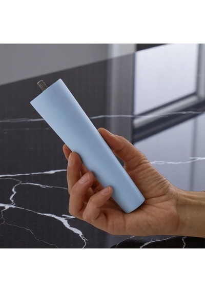 Ahşap Ayak 15 Cm Açık Mavi M8 Civatalı Bağlantı Aparatlı Dolap Mobilya Koltuk Kanepe Destek Ayağı Ayakları Açık Mavi
