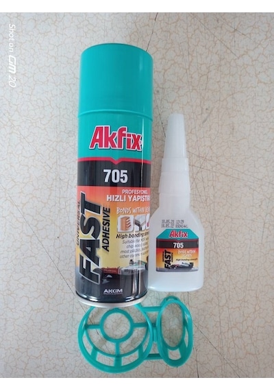 Akfix Hızlı Yapıştırıcı Mdf Kit Sprey Yapıştırıcı 400 Ml-100 Ml