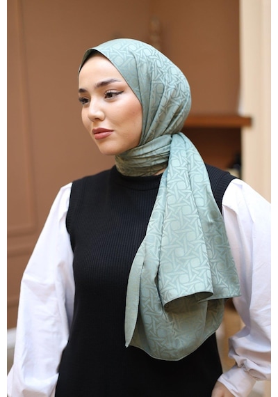 Silk Home Deluxe Şal - Koyu Çağla - Koyu Çağla