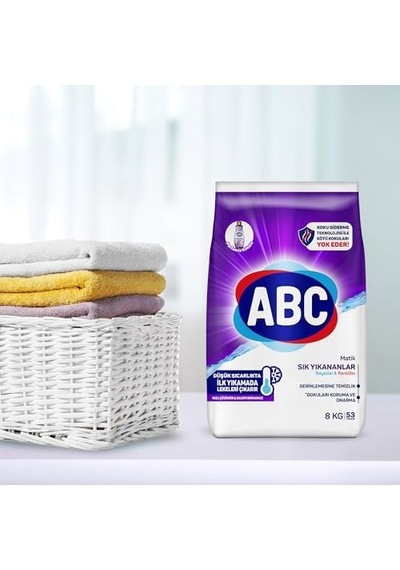 Abc Deterjan Matik Sık Yıkayanlar 8 Kg