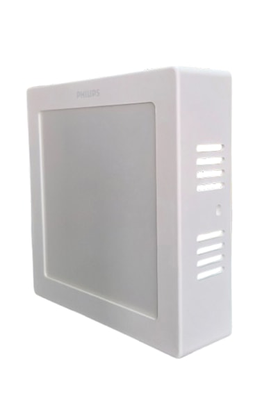 Philips Sıvaüstü Küçük Model Tavan Lamba 12,5w 6500k Beyaz Işık 1250 Lümen 16,5 Cm Kare Plastik Gövde Beyaz - Beyaz Işık