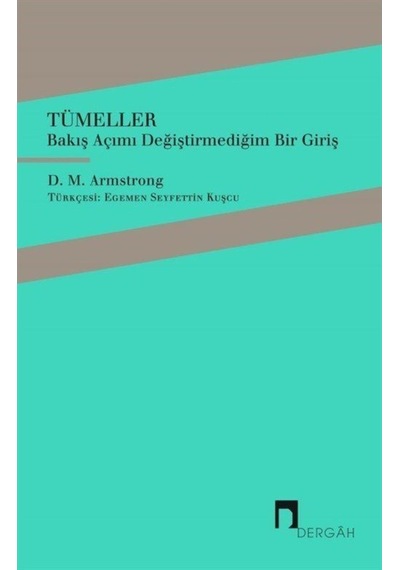 Tümeller / D. M. Armstrong 9789759957940