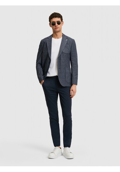 Cacharel Lacivert Slim Fit Pamuk Karışımlı Beli Lastikli Kanvas Pantolon Cacharel Lacivert Slim Fit Pamuk Karışımlı Beli Lastikli Kanvas Pantolon