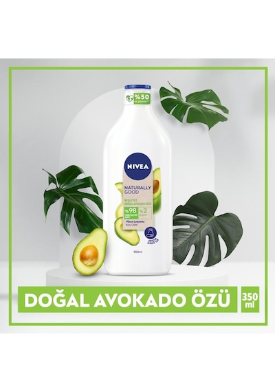 Nivea Naturally Good Avokado Özlü Vücut Losyonu 350 ML