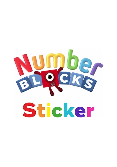 Number Blocks Matematik Eğitici Birim Küp Snapcubes Kafa Sticker /10-100 Sticker 18 Pcs