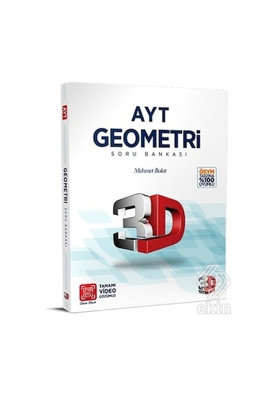 AYT Geometri Soru Bankası -  3D Yayınları