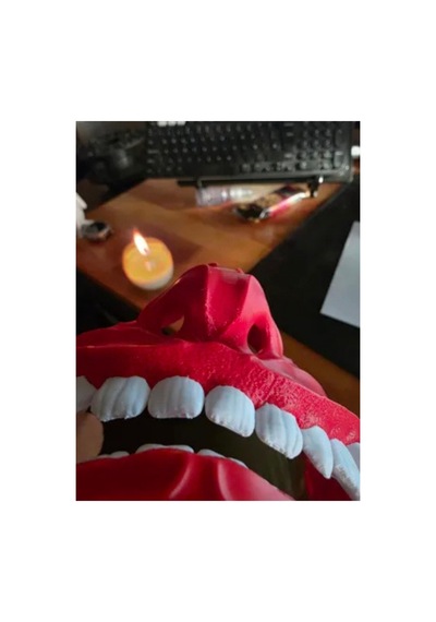 Oni Maske Dekoratif