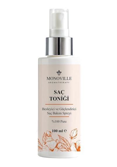 Besleyici Ve Güçlendirici Saç Bakım Spreyi 100 Ml%100 Doğal Hair Care Spray