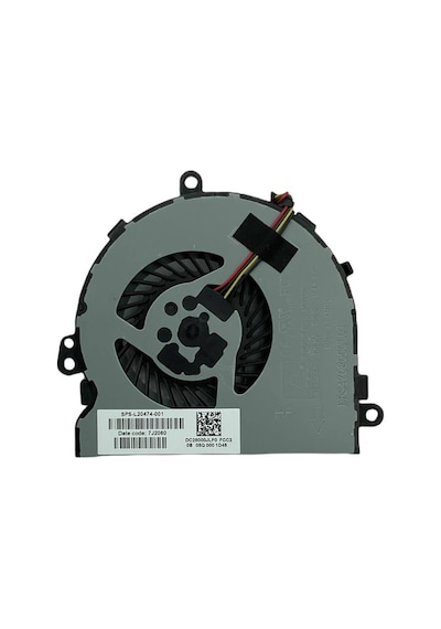Hp Uyumlu 15-da1017nt 5qs92ea, 15-da1021nt 5qs63ea Cpu Fan, İşlemci Fanı Versiyon 1