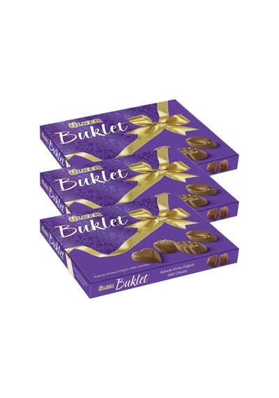 Ülker Buklet Dolgulu İkramlık Çikolata 3 x 200 G