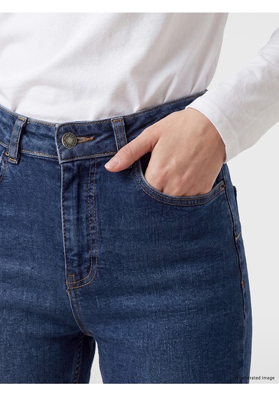 Lcw Jeans İndigo Flare Jean