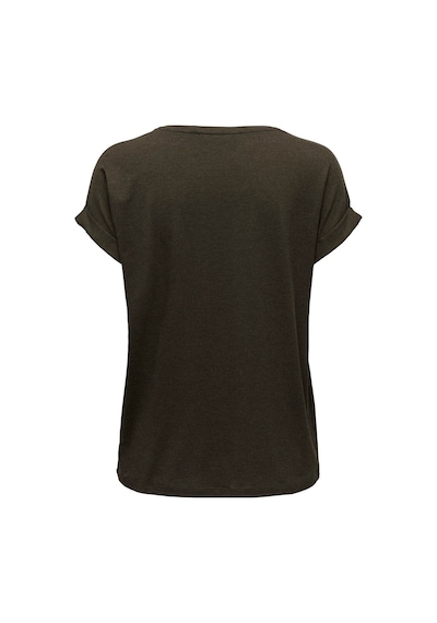 Only Onlmoster Kahverengi Kadın T-shirt 15106662 Kahverengi