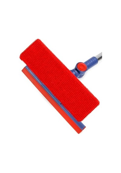 Teleskopik Mop Çift Taraflı Pratik Cam Silme Aparatı Cam Silme Mopu Mikrofiber Bezli Cam Silecek Diğer