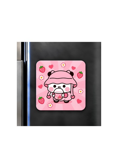 Dudu Bubu Dekoratif Buzdolabı Magneti Pembe