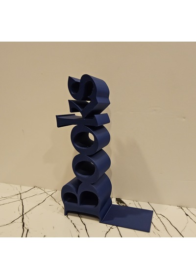 Kitap Tutucu Books Yazılı 3d -lacivert-