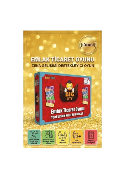 Emlak Ticaret Eğlenceli Aile Oyunu