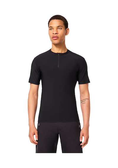 Oakley Poınt To Poınt 1/4 Zıp Jersey SIYAH