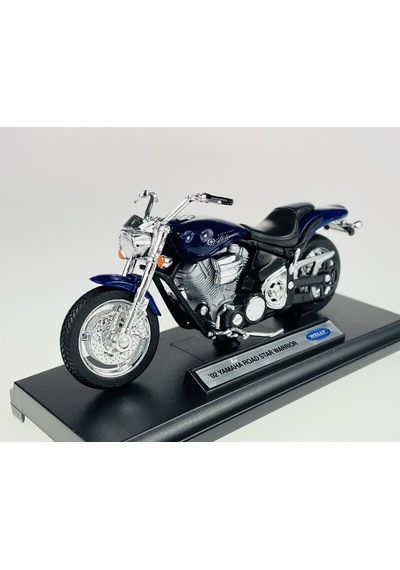 '02 Yamaha Road Star Warrıor 1:18 Ölçekli Model
