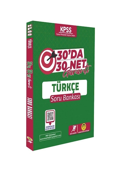 KPSS Türkçe 30 da 30 Net Garanti Soru Bankası- Tasarı Akademi
