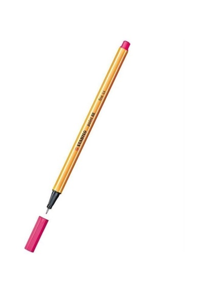 Stabilo Keçe Uçlu İnce Kalem 88 Point 0.4 Mm Fosforlu Pembe 88/056 10 Lu Paket